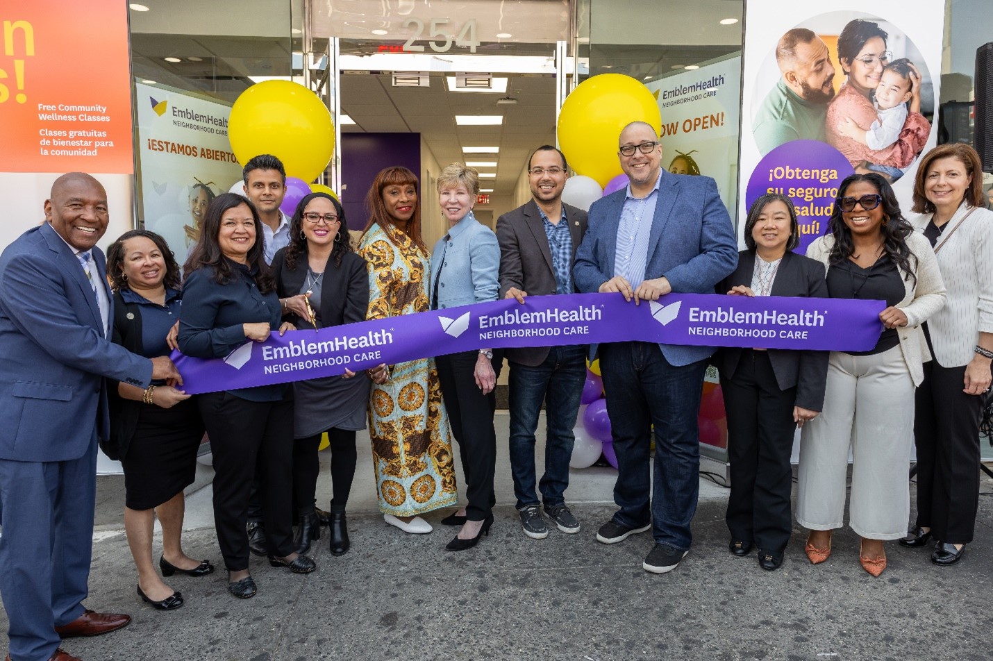 Grand Opening of the EmblemHealth Fordham Road location.