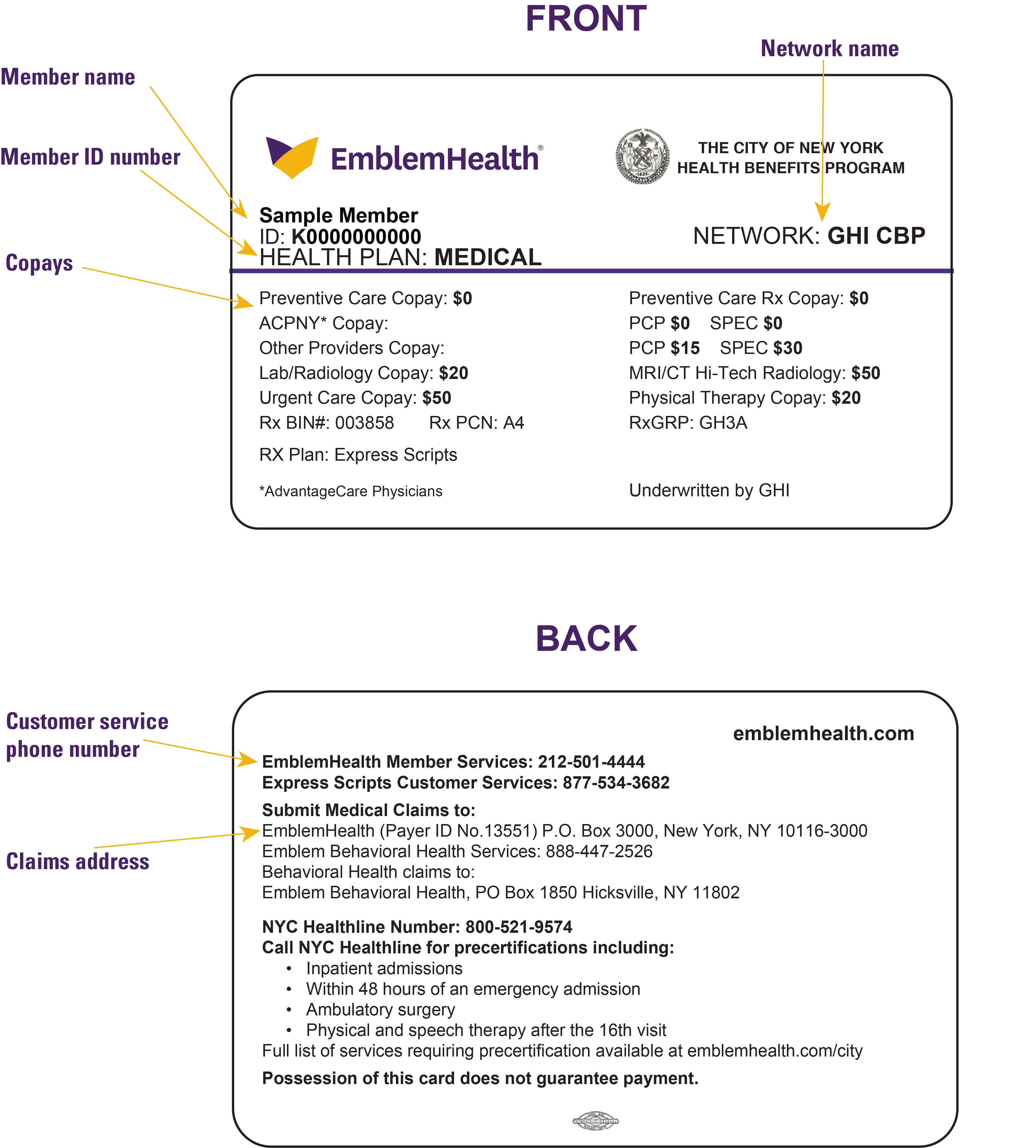 Member Identification Cards | EmblemHealth